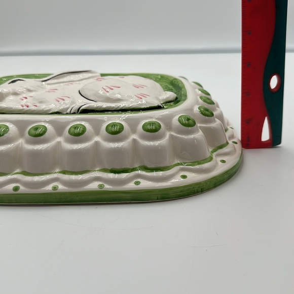 Sigma the Tastesetter White Bunny Rabbit Ceramic Hanging 3-D Mold Easter - Picture 16 of 16